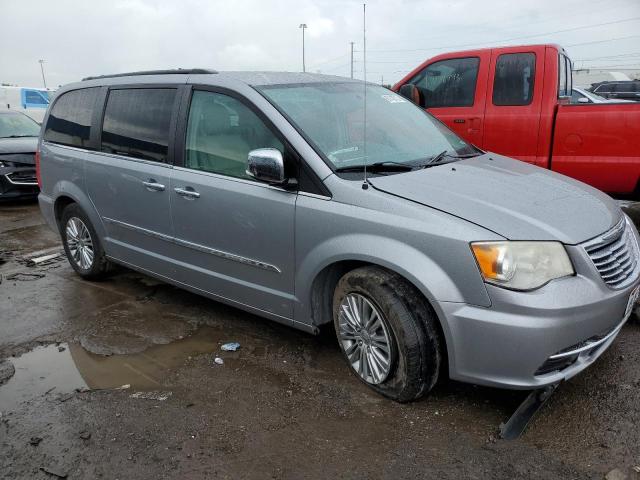 2C4RC1CG4DR589465 - 2013 CHRYSLER TOWN & COU TOURING L GRAY photo 4