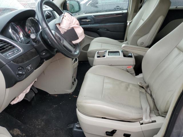 2C4RC1CG4DR589465 - 2013 CHRYSLER TOWN & COU TOURING L GRAY photo 7