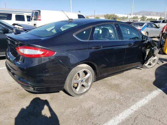 3FA6P0H94FR125980 - 2015 FORD FUSION SE BLACK photo 3