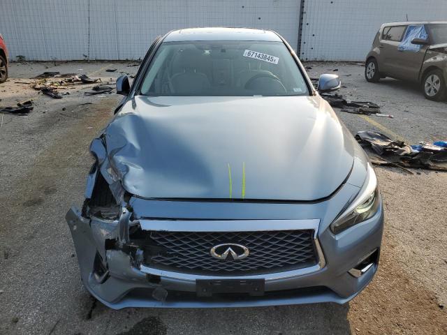 JN1EV7AR9KM559414 - 2019 INFINITI Q50 LUXE 银色 照片 5