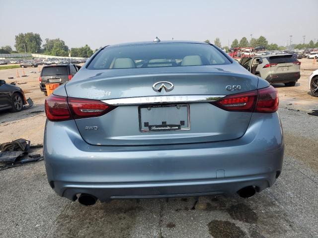 JN1EV7AR9KM559414 - 2019 INFINITI Q50 LUXE 银色 照片 6