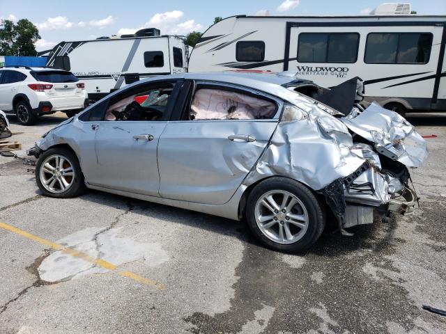 1G1BE5SM1H7231363 - 2017 CHEVROLET CRUZE LT SILVER photo 2