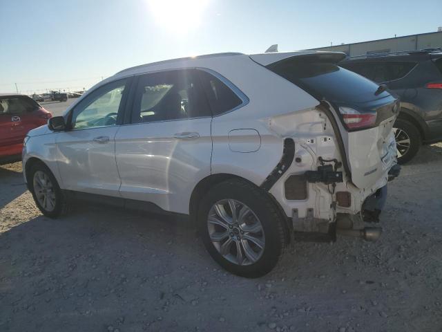 2FMPK3K94KBB32276 - 2019 FORD EDGE TITANIUM WHITE photo 2