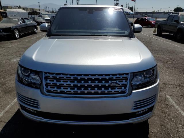 SALGS2FK1HA320598 - 2017 LAND ROVER RANGE ROVE HSE SILVER photo 5