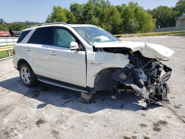 4JGDA5HBXDA209632 - 2013 MERCEDES-BENZ ML 350 4MATIC WHITE photo 4