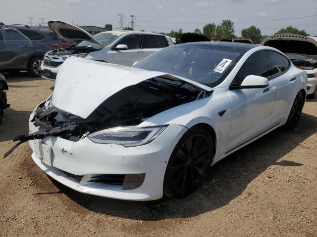 5YJSA1E20GF155794 - 2016 TESLA MODEL S WHITE photo 1