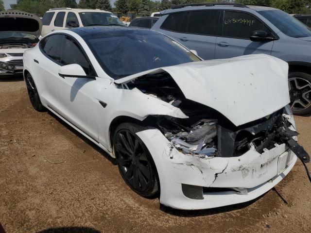 5YJSA1E20GF155794 - 2016 TESLA MODEL S WHITE photo 4