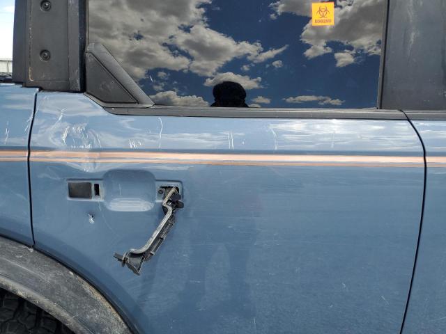 1FMEE5DP8PLC10572 - 2023 FORD BRONCO BASE BLUE photo 10