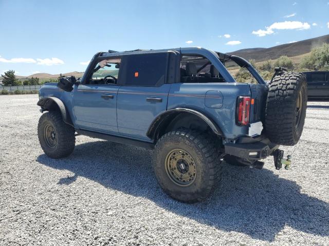 1FMEE5DP8PLC10572 - 2023 FORD BRONCO BASE BLUE photo 2