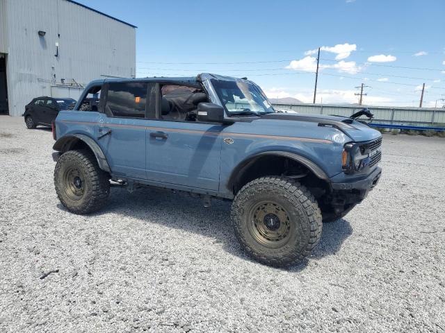 1FMEE5DP8PLC10572 - 2023 FORD BRONCO BASE BLUE photo 4