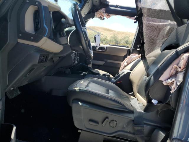 1FMEE5DP8PLC10572 - 2023 FORD BRONCO BASE BLUE photo 7