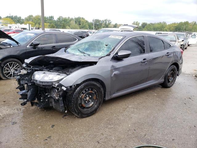 2HGFC2F84KH554653 - 2019 HONDA CIVIC SPORT GRAY photo 1