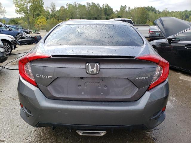 2HGFC2F84KH554653 - 2019 HONDA CIVIC SPORT GRAY photo 6