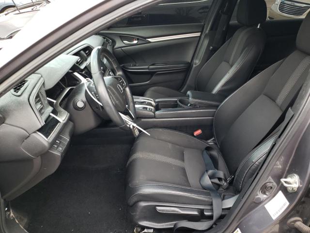 2HGFC2F84KH554653 - 2019 HONDA CIVIC SPORT GRAY photo 7