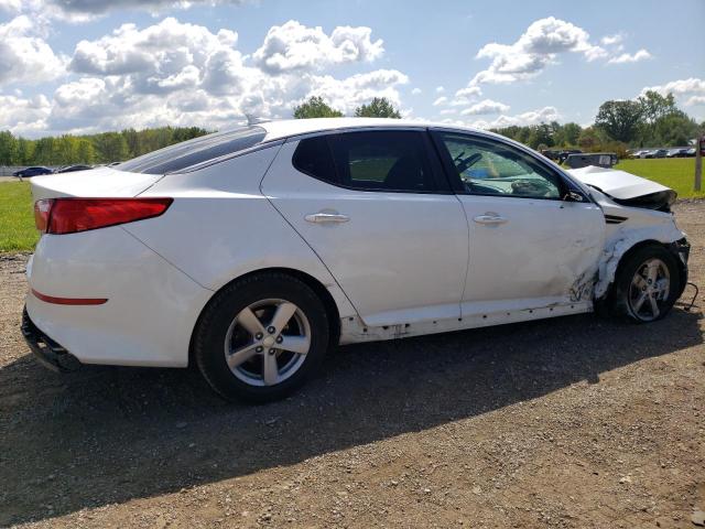 5XXGM4A75EG323374 - 2014 KIA OPTIMA LX WHITE photo 3