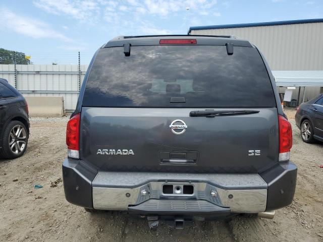 5N1AA08B76N711287 - 2006 NISSAN ARMADA SE CHARCOAL photo 6