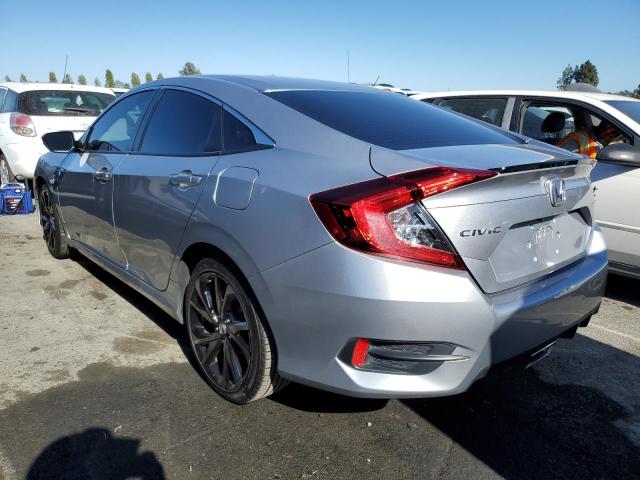 2HGFC2F81MH541071 - 2021 HONDA CIVIC SPORT ვერცხლისფერი ფოტო 2