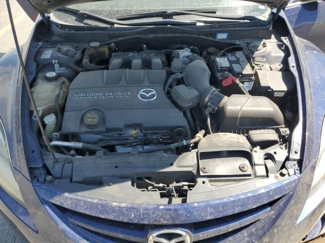 1YVHP82B395M06747 - 2009 MAZDA 6 S BLUE photo 11