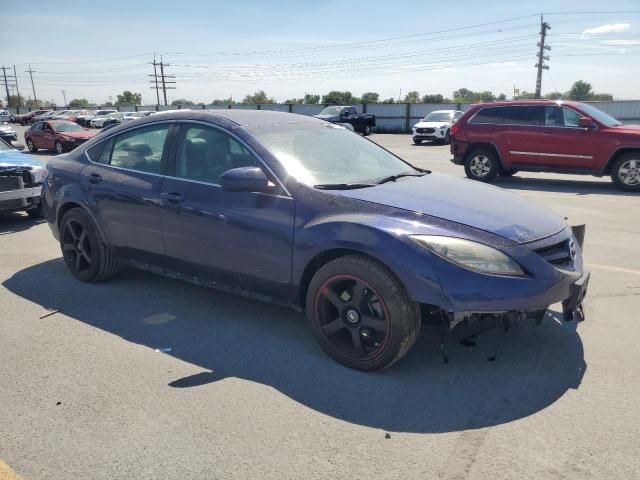 1YVHP82B395M06747 - 2009 MAZDA 6 S BLUE photo 4
