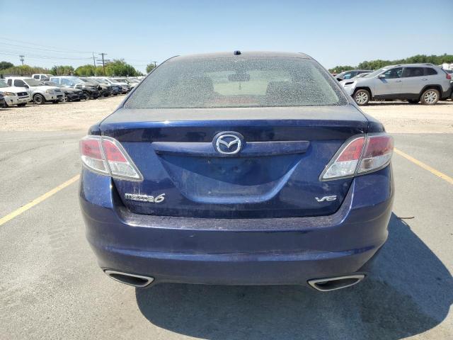 1YVHP82B395M06747 - 2009 MAZDA 6 S BLUE photo 6