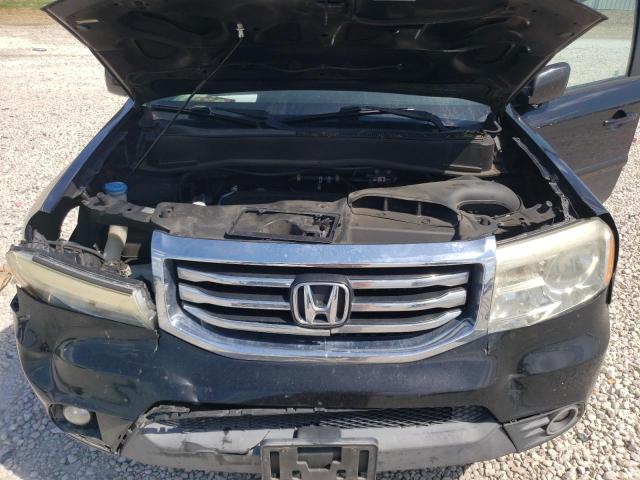 5FNYF4H53DB062539 - 2013 HONDA PILOT EXL შავი ფოტო 12