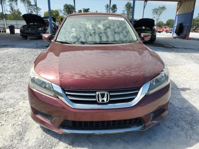 1HGCR2F34DA244073 - 2013 HONDA ACCORD LX BURGUNDY photo 5