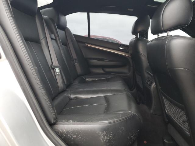 JN1CV6AP6CM930014 - 2012 INFINITI G37 BASE SILVER photo 10