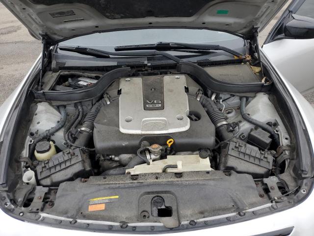 JN1CV6AP6CM930014 - 2012 INFINITI G37 BASE SILVER photo 11