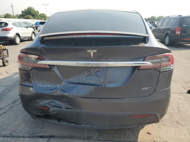 5YJXCDE25KF155946 - 2019 TESLA MODEL X CHARCOAL photo 6