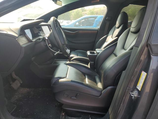 5YJXCDE25KF155946 - 2019 TESLA MODEL X CHARCOAL photo 7