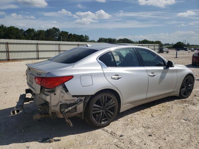 JN1EV7AR8GM344985 - 2016 INFINITI Q50 PREMIUM SILVER photo 3