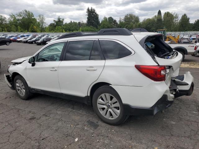 4S4BSADC0J3331024 - 2018 SUBARU OUTBACK 2.5I PREMIUM WHITE photo 2