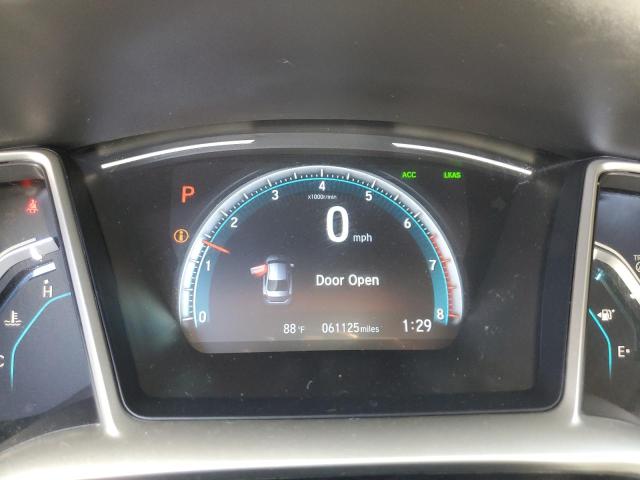 19XFC1F36LE022430 - 2020 HONDA CIVIC EX GRAY photo 9