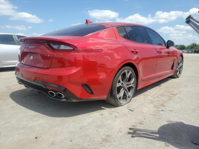 KNAE55LC8J6032247 - 2018 KIA STINGER GT2 RED photo 3