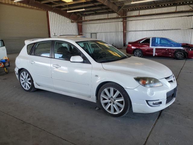 JM1BK34M691195210 - 2009 MAZDA SPEED 3 WHITE photo 4