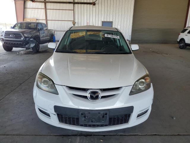 JM1BK34M691195210 - 2009 MAZDA SPEED 3 WHITE photo 5