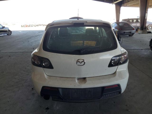 JM1BK34M691195210 - 2009 MAZDA SPEED 3 WHITE photo 6