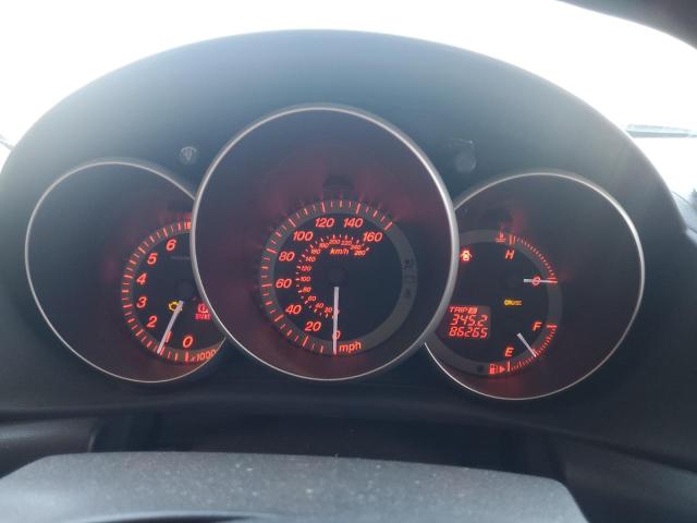 JM1BK34M691195210 - 2009 MAZDA SPEED 3 WHITE photo 9