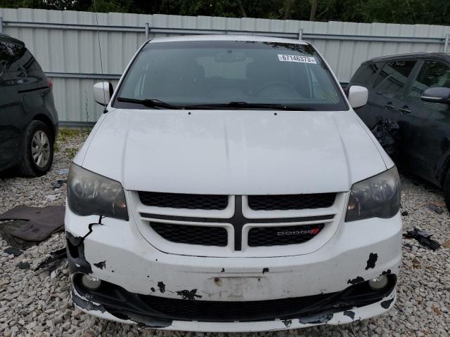 2C4RDGEG7ER202454 - 2014 DODGE GRAND CARA R/T WHITE photo 5