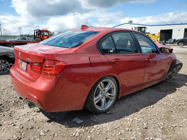 WBA3B9C58DF140929 - 2013 BMW 335 XI RED photo 3