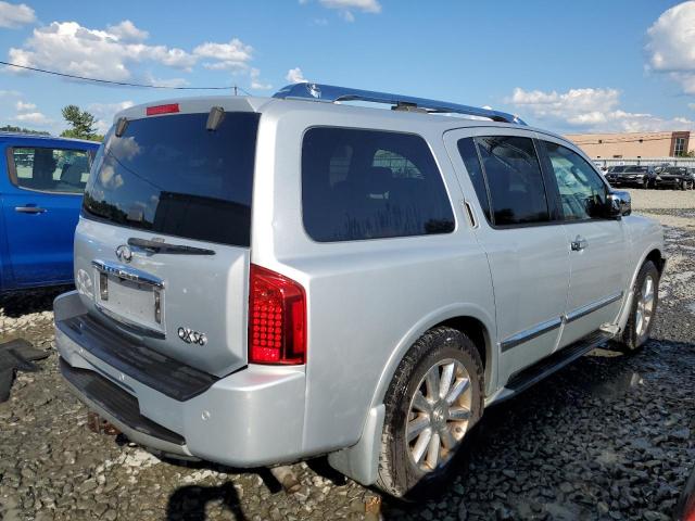 5N3AA08C18N914386 - 2008 INFINITI QX56 SILVER photo 3