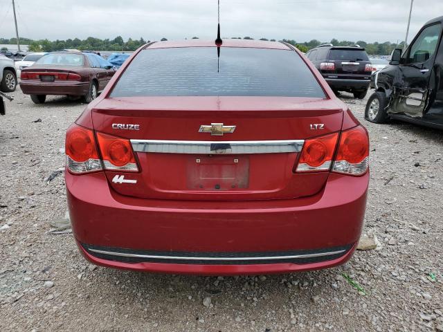 1G1PG5SBXE7213924 - 2014 CHEVROLET CRUZE LTZ RED photo 6