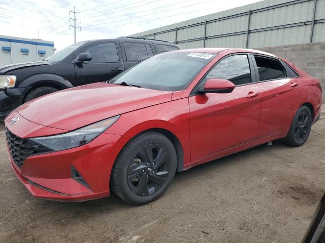 5NPLM4AG8MH000843 - 2021 HYUNDAI ELANTRA SEL RED photo 1