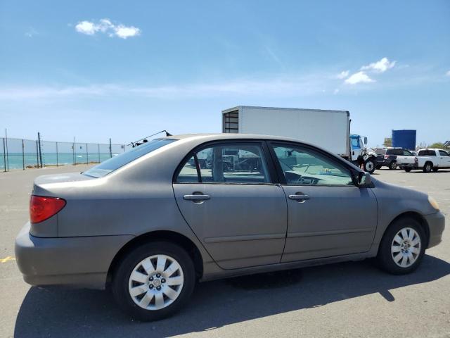 1NXBR38E64Z211584 - 2004 TOYOTA COROLLA CE SILVER photo 3