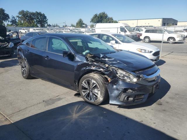 2HGFC1F73HH630843 - 2017 HONDA CIVIC EXL BLUE photo 4