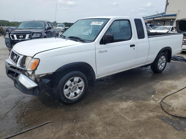 1N6DD26S4YC342438 - 2000 NISSAN FRONTIER KING CAB XE WHITE photo 1