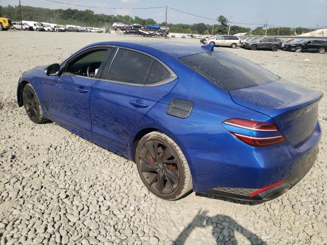 KMTG54TE8NU092104 - 2022 GENESIS G70 BASE BLUE photo 2