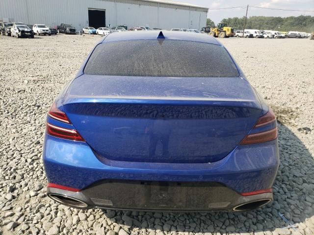 KMTG54TE8NU092104 - 2022 GENESIS G70 BASE BLUE photo 6