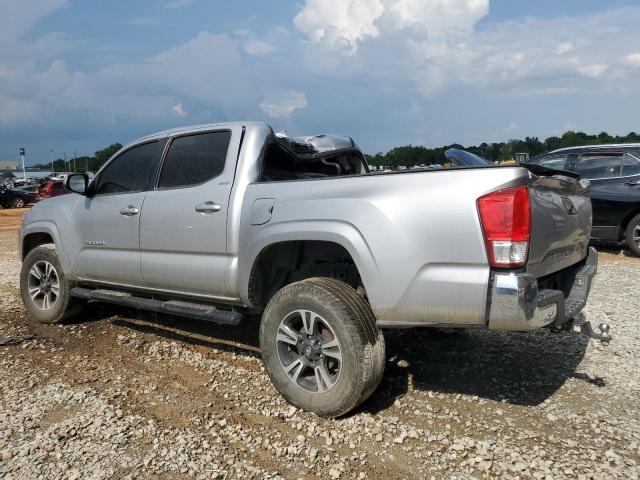 5TFAX5GN7HX084190 - 2017 TOYOTA TACOMA DOUBLE CAB ვერცხლისფერი ფოტო 2