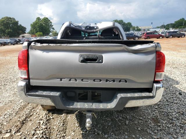 5TFAX5GN7HX084190 - 2017 TOYOTA TACOMA DOUBLE CAB ვერცხლისფერი ფოტო 6